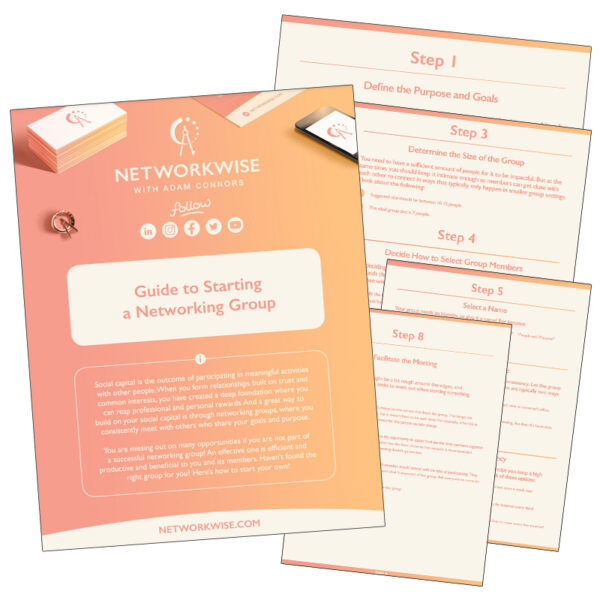 Guide to Starting a Networking Group