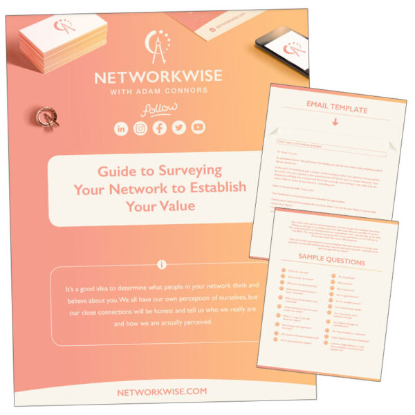 Guide to Surveying Your Network to Establish Your Value