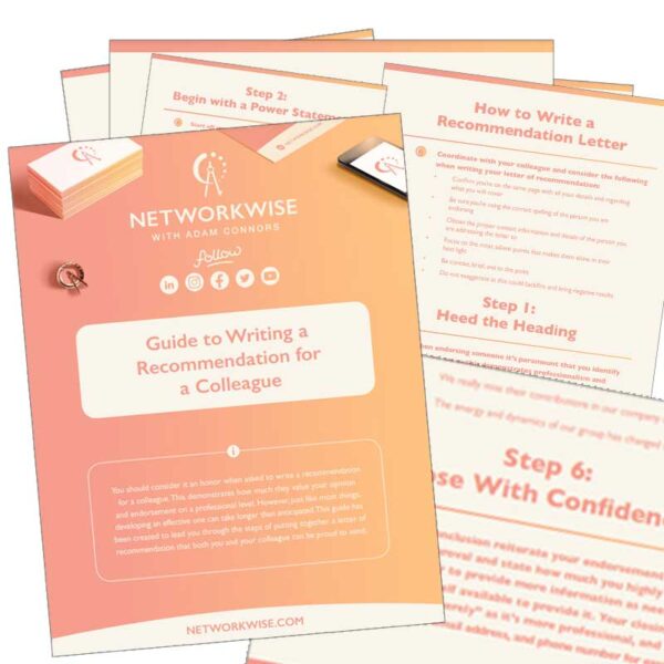 Guide to Writing a Recommendation for a Colleague