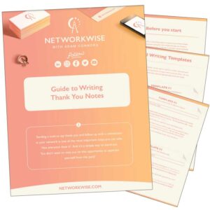 Guide To Writing Thank You Notes